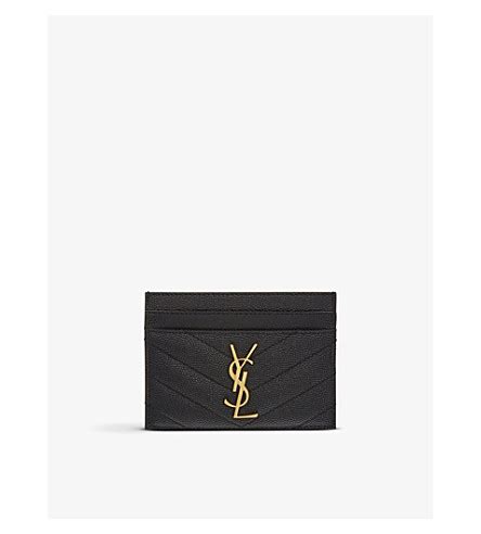 ysl card holder womens|selfridges YSL card holder.